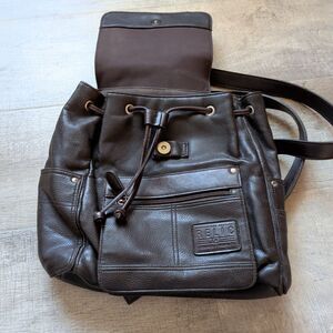 Relic | Bags | Relicleather Bucketbag Cinch Backpack Leather  display picture 3